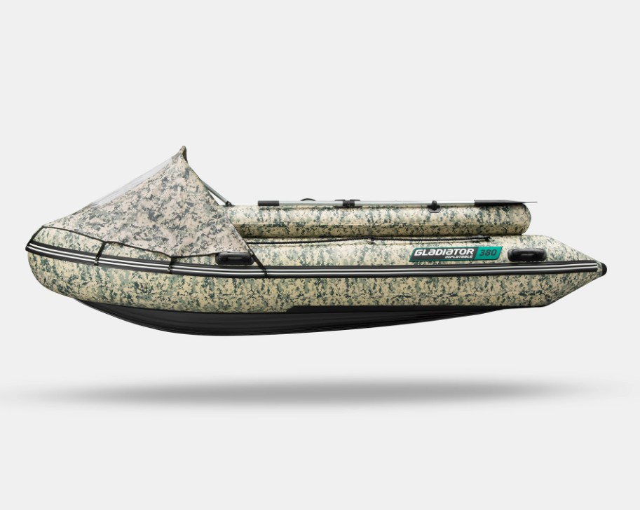Лодка Gladiator E 450 PRO X camo